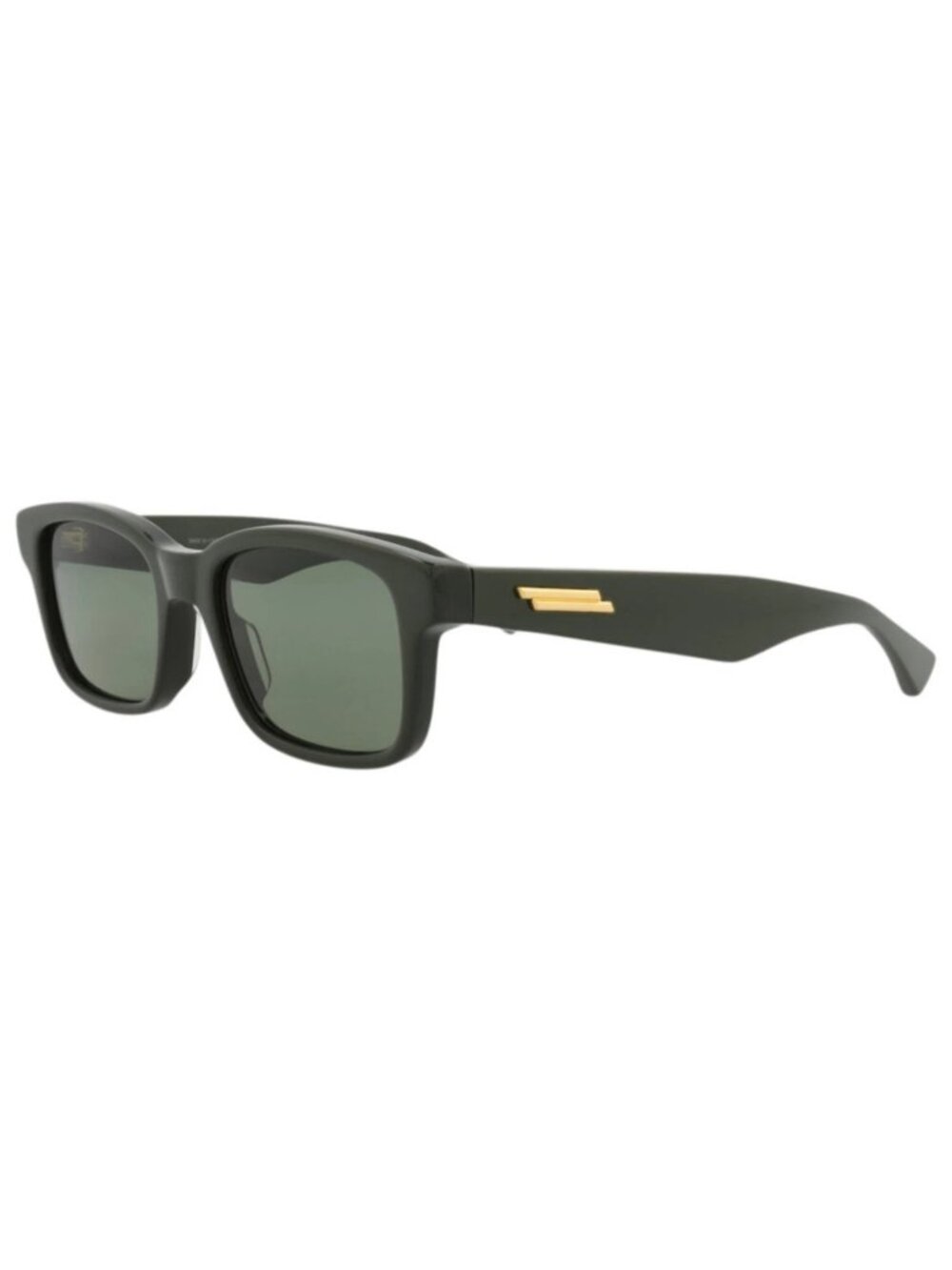 New Bottega Veneta Women's Sunglasses Square Rectangle Acetate Frame Mens Green